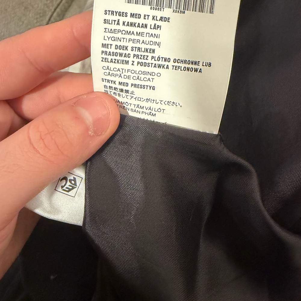 Miu Miu Dark Pinstripe Men's Jacket - Picture 7 of 7